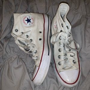 White High Top Converse